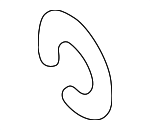 9052017269 - Steering: Upper Shaft Snap Ring for Scion: tC, xA, xB | Toyota: 4Runner, Camry, Celica, Echo, Highlander, MR2 Spyder, Paseo, Prius, RAV4, Tacoma, Tercel Image