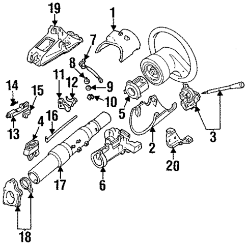 Housing & Components for 1993 Ford Ranger #0
