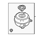 4K0121405AC - Cooling System: Reservoir Tank for Audi Image