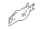 68611891AA - Body: Lower Inner Rail for Mopar Image