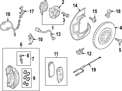 Brake Components for 2021 Audi RS7 Sportback #0