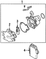 R5012458AA - : Engine Control Module (ECM) for Chrysler: Cirrus | Dodge: Stratus Image