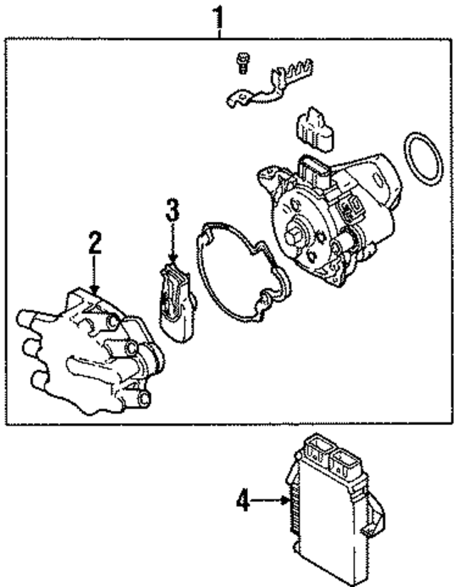 MD343019 - Electrical: Distributor Assembly for Mopar Image
