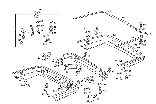 1268851723 - : Cover for Mercedes-Benz Image