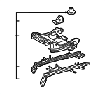 791020E100 - Body: Frame Assembly for Toyota: Highlander Image