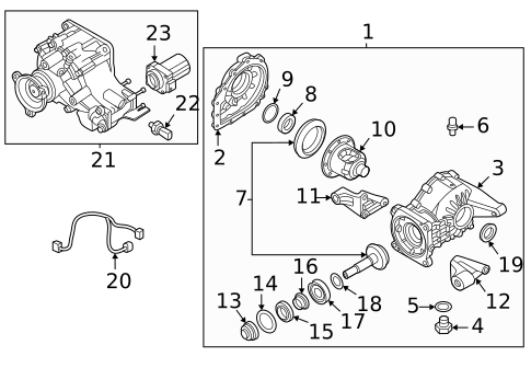 Axle & Differential for 2025 Hyundai Tucson #0