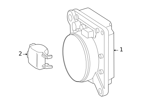 Cruise Control System for 2009 Mercedes-Benz S600 #0