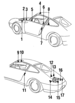 96470114101 - : Label for Porsche: 911 Image