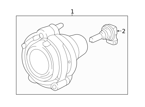 Fog Lamps for 2025 GMC Sierra 2500 HD #3