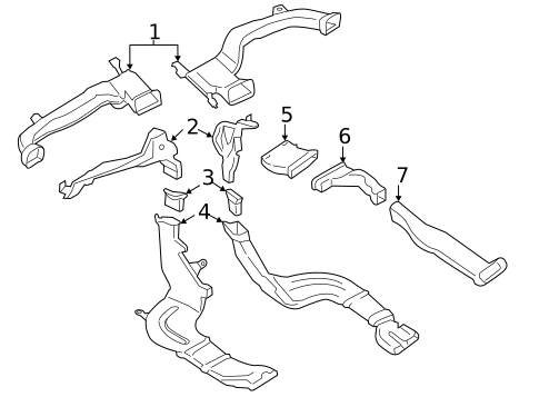 Ducts for 2015 BMW 335i #0