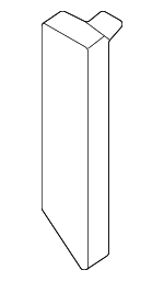 92405GG000 - Body: Reflector for Kia Image