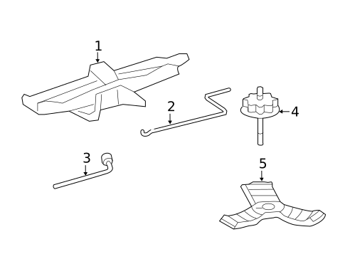 Jack & Components for 2016 Toyota Camry #0