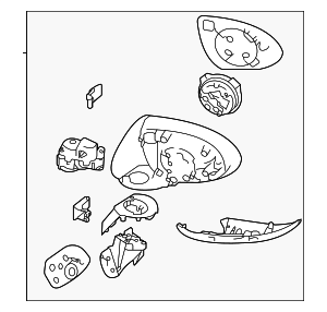 SU00310546 - : Mirror Assembly for Toyota Image