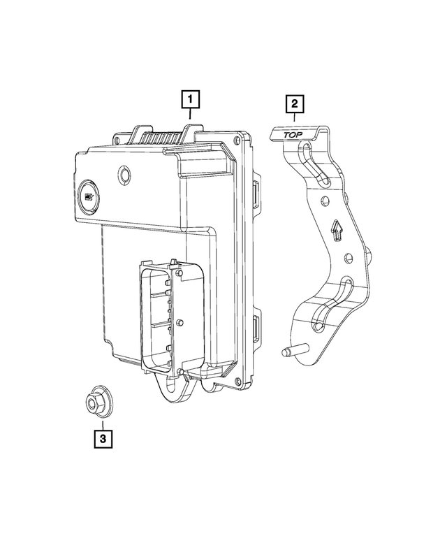 6507484AA - Electrical: Nut for Mopar Image image