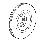 BRRC65 - Brakes: Motorcraftâ„¢ Rotor for Ford: Explorer, Flex, Police Interceptor Sedan, Police Interceptor Utility, Special Service Police Sedan, Taurus | Lincoln: MKS, MKT Image