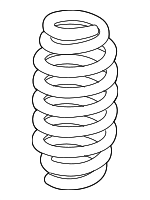 33536783268 - Suspension: Coil Spring for BMW: 1 Series M, 128i, 135i, 135is Image