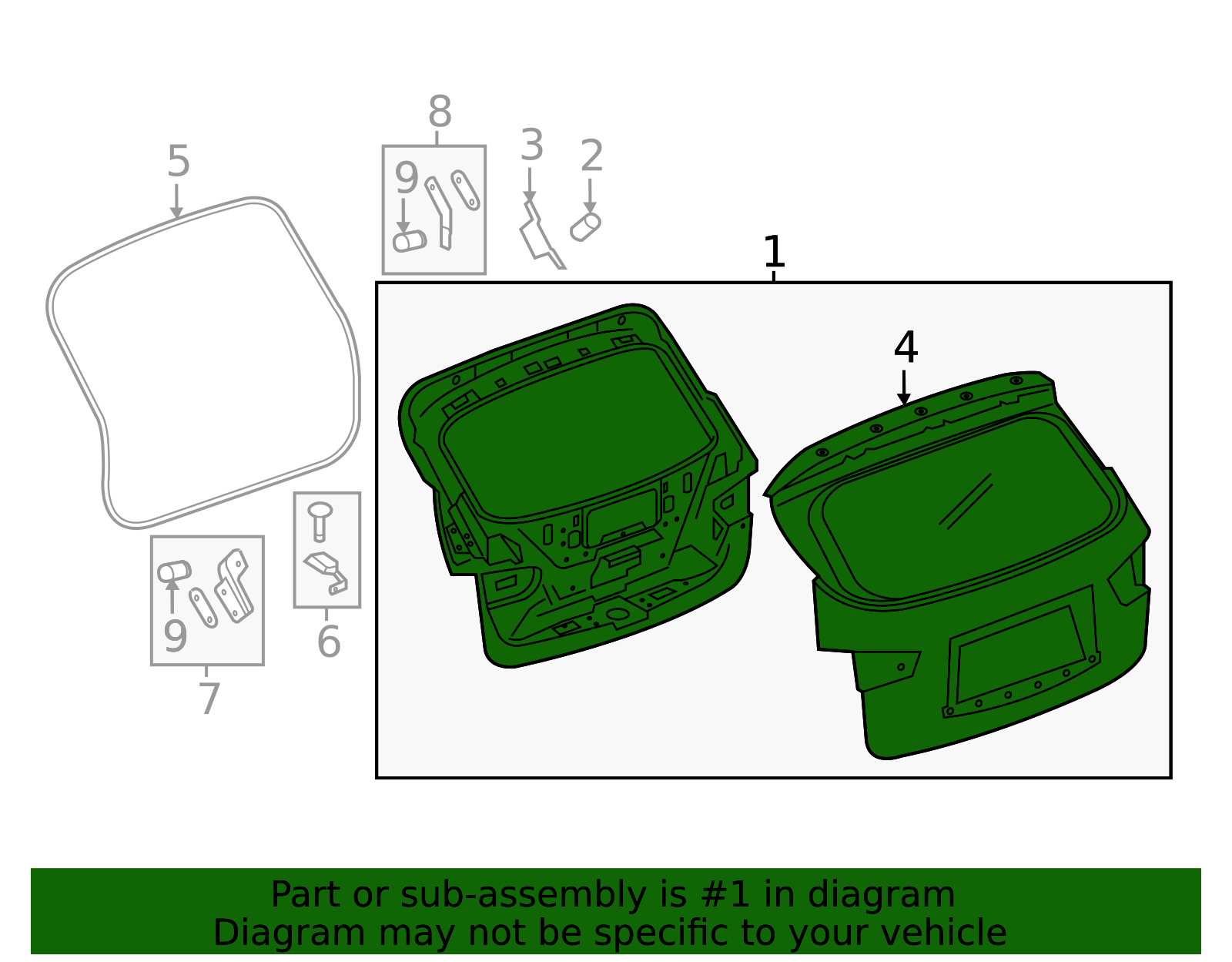 90100-9NC1A - Lift Gate 2017-2020 INFINITI QX60 | Official