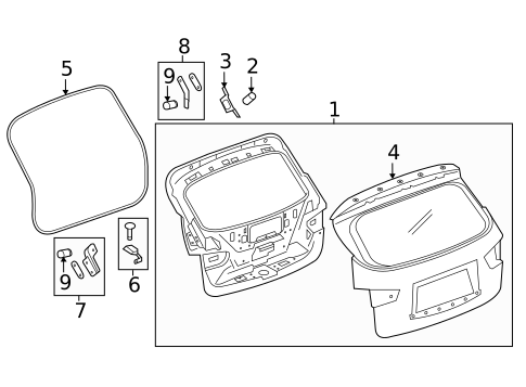 Gate & Hardware for 2013 INFINITI JX35 #0