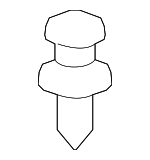 11589290 - Body: Grille Retainer for GM Image