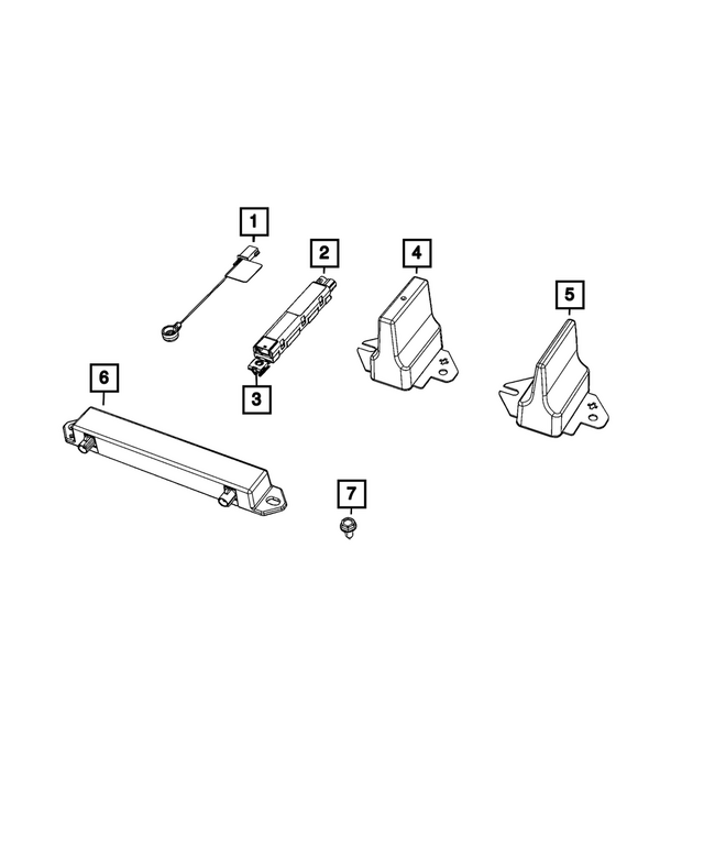 6034939 - Electrical: Mopar Screw Hex Head for Fiat Image
