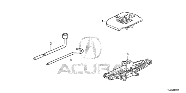 Tools - Jack for 2014 Acura TSX #0