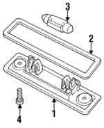 8549537 - Electrical: Lens for Saab: 900, 9000 Image