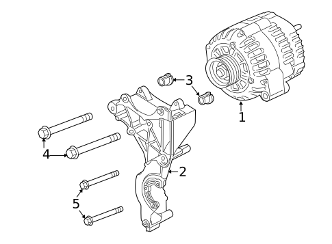 Alternator for 2010 Chevrolet Colorado #0