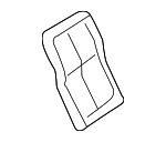 MR117451 - : Cluster Bezel Bracket for Mitsubishi Image