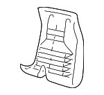 12457069 - Body: Seat Back Pad for Chevrolet: Impala Image