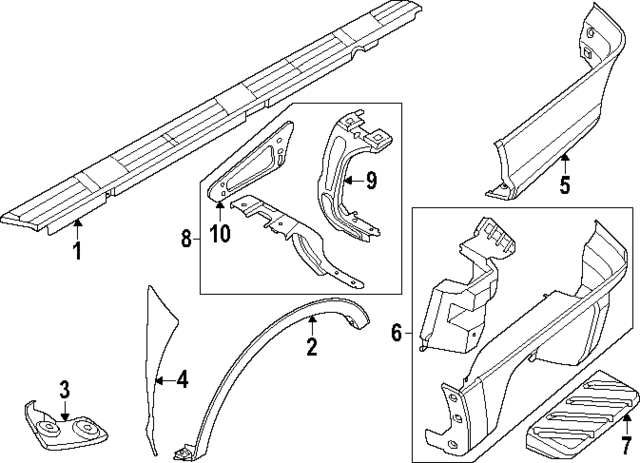 N1WZ6020041A - : Step for Ford Image