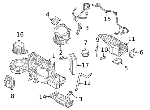 Heater for 2008 Lincoln Navigator #0