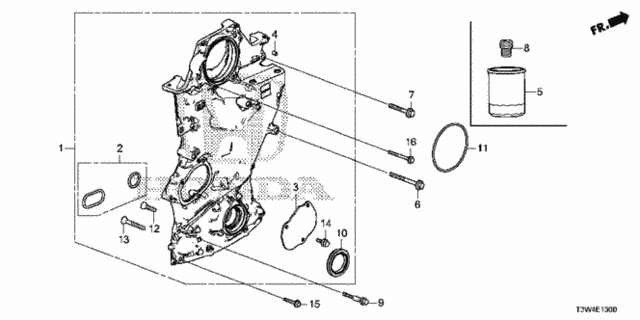 Oil Pump for 2014 Honda Accord #0