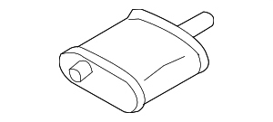 201008J100 - : Exhaust Muffler for Nissan Image