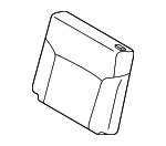 89670W063P - : Seat Back Cover for Mitsubishi: Outlander Image