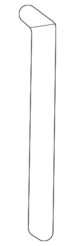 89978W030P - Body: Strap for Mitsubishi: Outlander Image