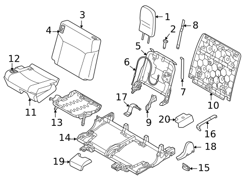 Third Row Seats for 2025 Mitsubishi Outlander #0