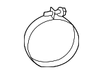 9611131060 - : Air Hose Clamp for Lexus: GX460 Image