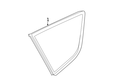 Glass & Hardware for 2016 Ford C-Max #1