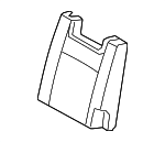 7938535020 - Body: Seat Back Pad for Toyota: 4Runner Image