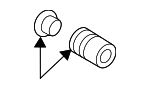 4H0698471C - Brakes: Disc Brake Caliper Bushing for Audi Image