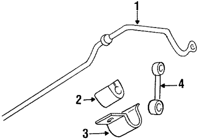 25662288 - : Stabilizer Bar Bushing for GM Image