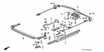 70384SV4J01 - Interior/Bumper: SHAFT, LIFT-UP LINK for Honda Image