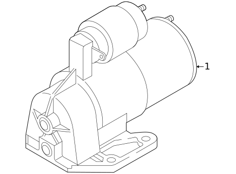 Starter & Related Components for 2009 Mazda Tribute #0