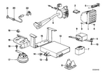 65811386867 - Instruments, Measuring Systems: Input Unit on-Board Computer for BMW Image