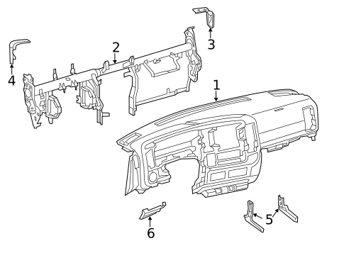 Instrument Panel for 2013 Nissan NV3500 #0