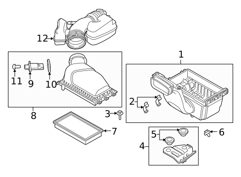 Sensors for 2010 Ford Taurus #1