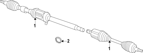 Axle Shafts & Joints for 2022 Chrysler Pacifica #0
