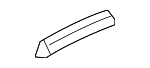 98156132901 - Body: Weatherstrip for Porsche Image