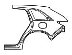 KMY671410 - Body: Quarter Panel for Mazda Image