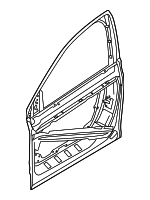 32291065 - Body: Door Shell for Volvo: S60, S60 Cross Country, V60, V60 Cross Country Image